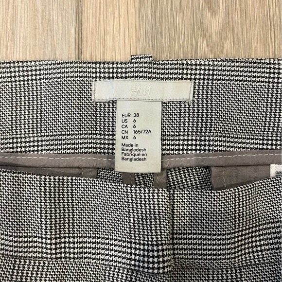 Checkered dress pants size US 6 - Picture 4 of 9